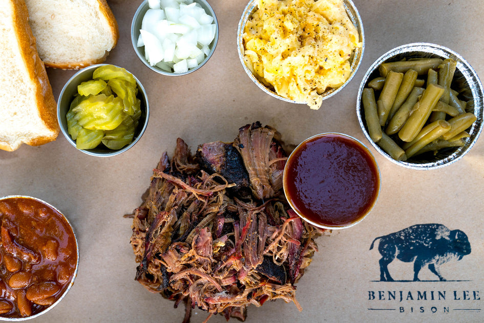Smoked Pulled BBQ Bison – Benjamin Lee Bison